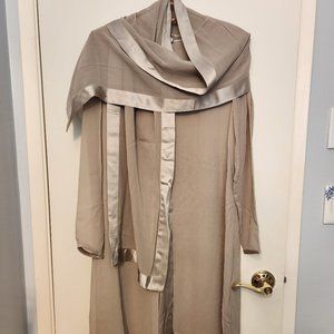 Kay Unger Silk Dress and Scarf